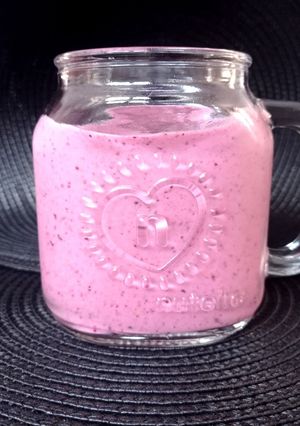 Foto di Milkshake ai frutti di bosco