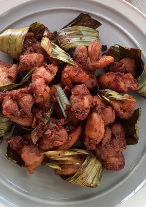 Foto resep Ayam Pandan