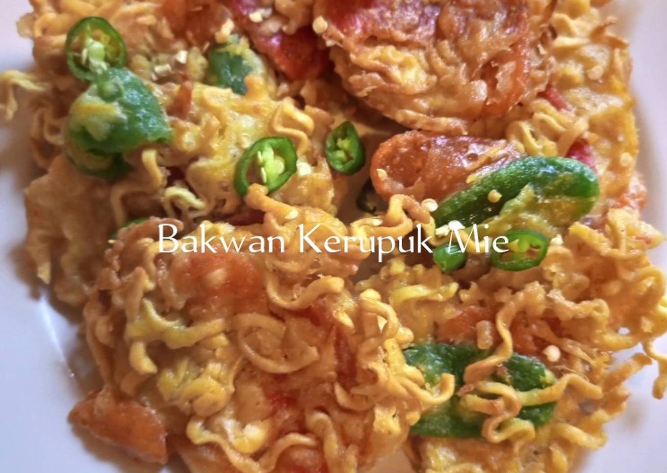Bakwan Kerupuk Mie