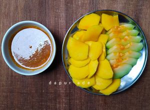 Foto resep Rujak 3M [Mangga Melon Mete]