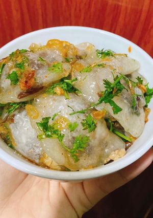 Hình của món Bánh lọc trần.