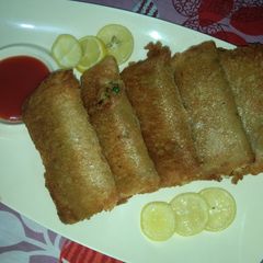 A picture of Potato bread pockets.