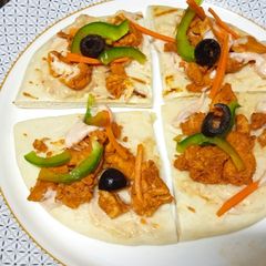 A picture of Pita bites.