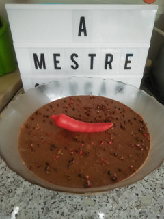 Foto de Mousse de chocolate com pimenta