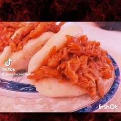 Una foto de Pan bao con carne desilachada 🍖