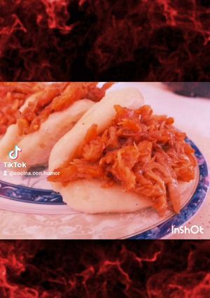 Foto principal de Pan bao con carne desilachada 🍖