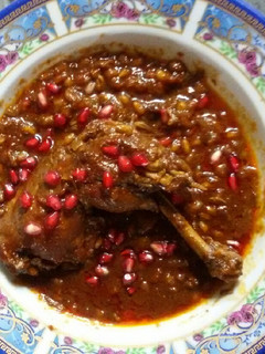 عکسی از دستور مرغ ناردونی
