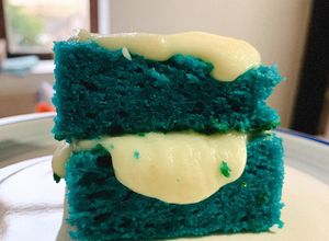 Foto de Bolo Blue Velvet