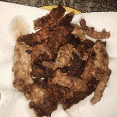 A picture of Crumb ox liver.