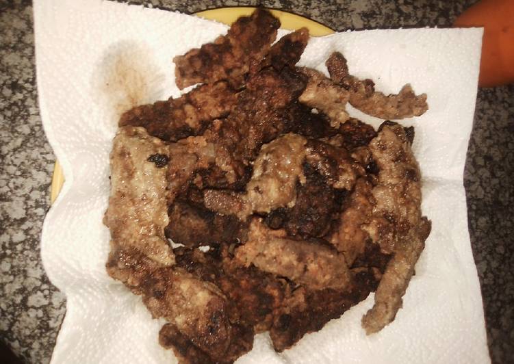 Recipe of Quick Crumb ox liver