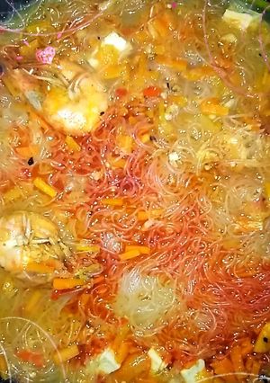 Foto resep Bihun Kuah Pedas