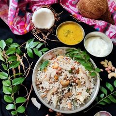 A picture of Coconut Rice.