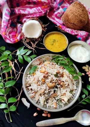 A picture of Coconut Rice.