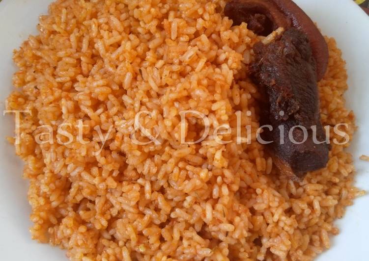 Easiest Way to Prepare Favorite Beef Jollof Rice