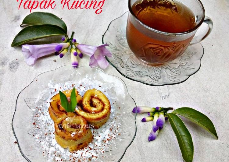 Cara Terbaik AppetizingTapak kucing(pisang roll)