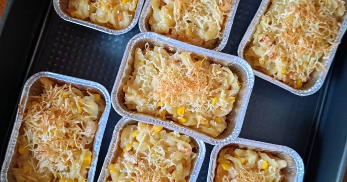 Resep Macaroni And Corn Schotel Paling Mudah dan Enak