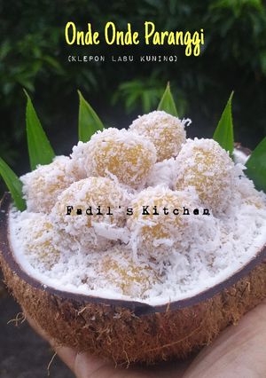 Foto resep Onde Onde Paranggi (Klepon Labu Kuning)