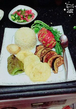 صورة لوصفة رز بعدس اصفر