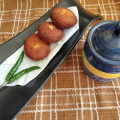 Dahi ke kebab (no onion garlic) A picture of Dahi ke kebab (no onion garlic).