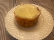 Una foto de pastel de papas de mi abuela