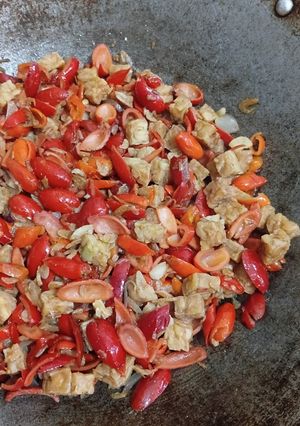 Foto resep Tumis Tempe Rebon Kulit Melinjo