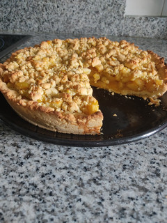 Una foto de Tarta de manzana