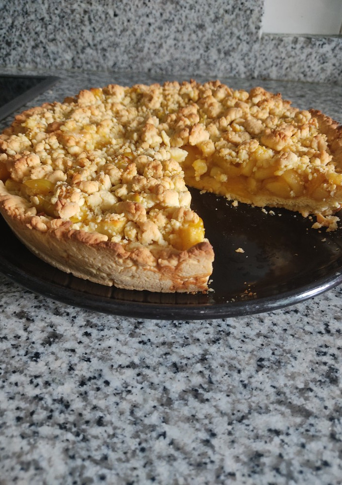 Una foto de Tarta de manzana