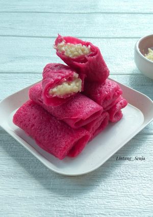 Foto resep Dadar Gulung Merah Putih