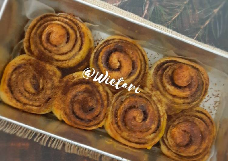 Resep: Cinnamon roll Praktis