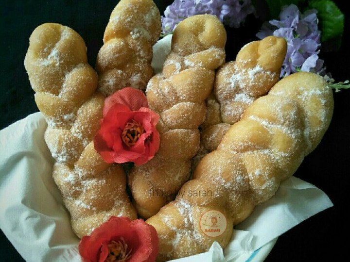 Resep Donat Kepang, Enak