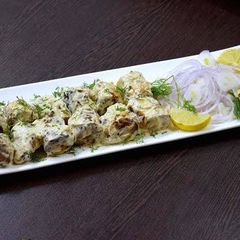A picture of Malai Soya Chaap Tikka without Tandoor#Street#Grand.