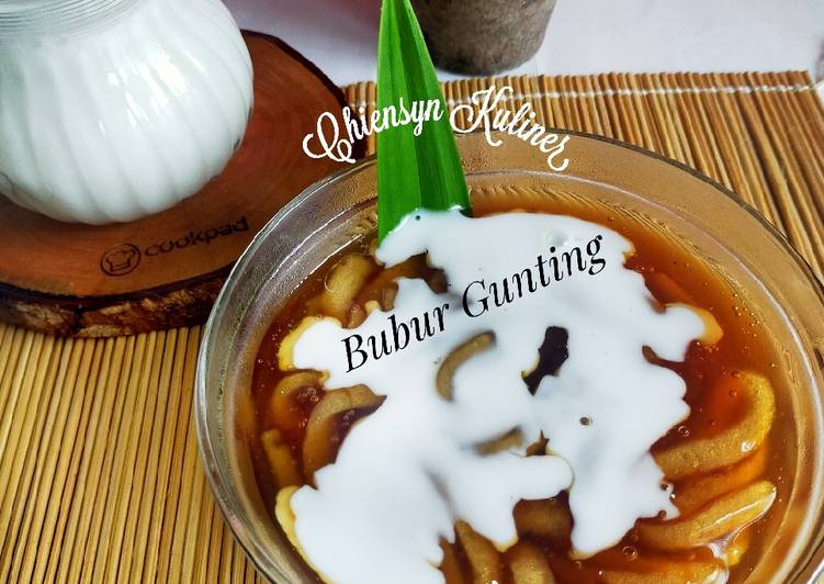 Resep Populer Bubur Gunting Praktis Enak