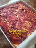 Red Velvet Cheese Brownies