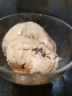 A picture of Peanut butter ice cream.