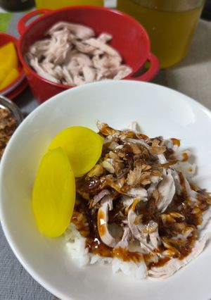 雞肉飯 的食譜成品照片