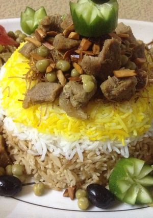 صورة لوصفة برياني لحم