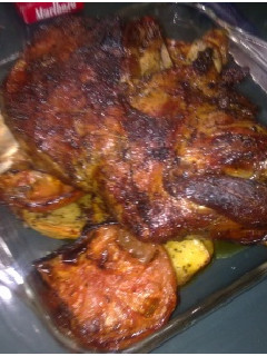 Una foto de Paletilla de cordero al horno