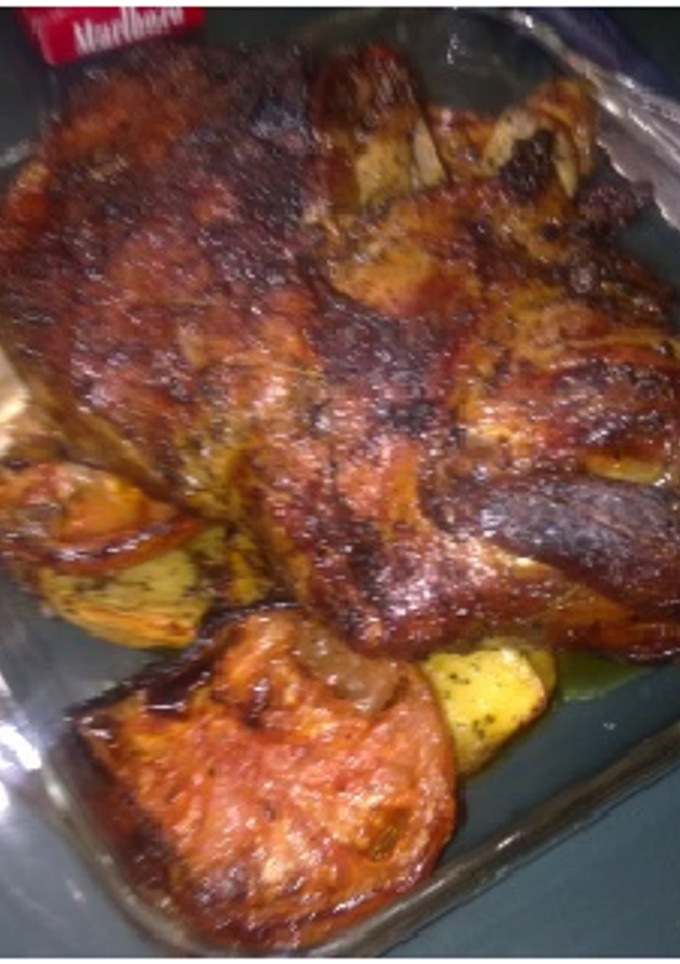 Una foto de Paletilla de cordero al horno