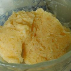 A picture of Mango Sorbet.