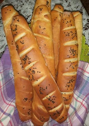 صورة لوصفة خبز الباقيت 😍😍