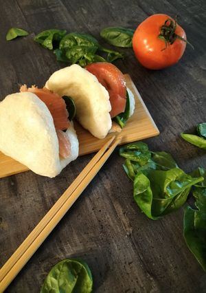 Foto di Bao, panini cinesi cotti a vapore