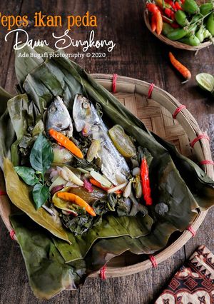 Foto resep Pepes ikan peda daun singkong