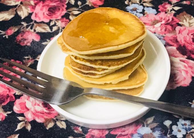 Easiest Way to Prepare Perfect Dollar pancakes with dash of honey - Easy Recipes for Kids