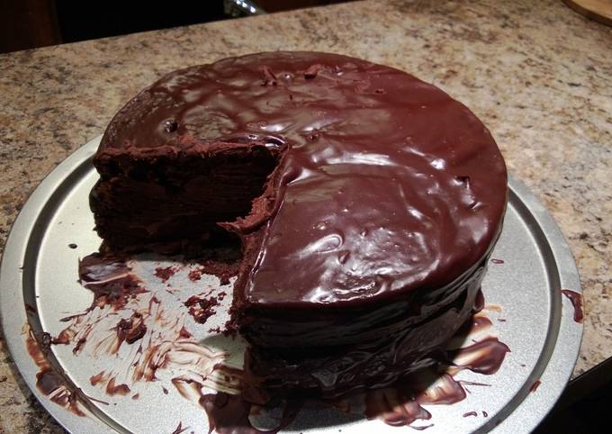 Healthy Recipe of Black Magic Cake