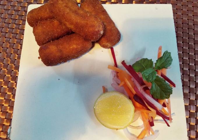 Fish sticks (a non veg starter)