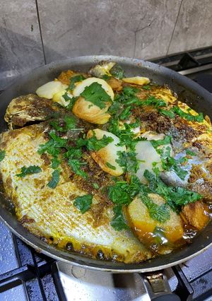 A picture of Masala fish fry.