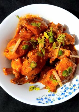 A picture of Chicken Khada Masala.
