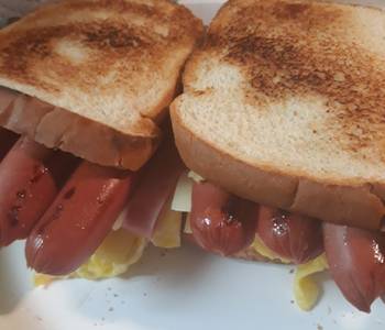 Fresh, Make Recipe Heafty Breakfast Sandwich Home Style