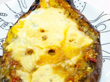 Pizza Terong Ungu Pedas