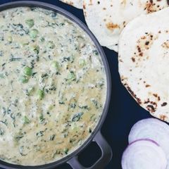 A picture of Methi Matar Malai.